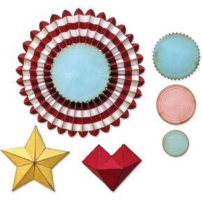 Sizzix Thinlits Dies by Tim Holtz 6/Pkg-Vault Rosettes