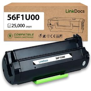 56F1U00 Ultra High Yield Toner Cartridge Replacement for Lexmark 56F1U00 Work for Lexmark MS521 MS621 MS622 MX521 MX522 MX622 Laser Printer 25000 Pages 1 Pack