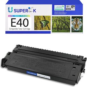 1PK Compatible for Canon E40 E30 E31 E16 E20 1491A002AA Black Toner Cartridge for PC140 PC170 PC310 PC325 PC940 PC980 Copy Machines (4,000 Pages)