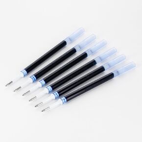 Pentel Refill Ink - for EnerGel Gel Pen, 1.0mm Metal Tip, Bold, Blue Ink, Pack of 6 Refills (LR10-6C)