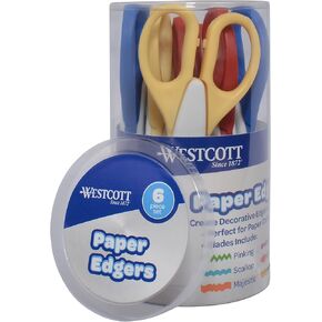 Westcott Student Paper Edgers Scissors ، مجموعة من 6 in Kuwait