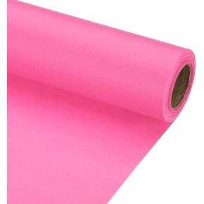 PATIKIL Wrapping Paper, 12" x 300"(25') 70 GSM Craft Paper Roll Kraft Packing Paper for Poster Bulletin Board, Gift Wrapping, Pink