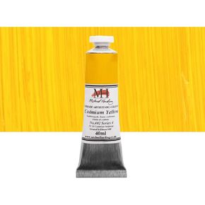 Michael Harding Artist Oil Colours, Cadmium Yellow, 40ml Tube, 40240
