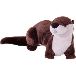 Wild Republic Cuddlekins Eco River Otter, Stuffed Animal, 12 Inches, Plush Toy, Fill is Spun Recycled Water Bottles, Eco Friendly