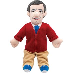 The Unemployed Philosophers Guild Mister Rogers Doll - 12" Soft Stuffed Plush Little Thinker, Officially Licensed