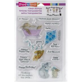 Stampendous Clear Stamp, Hoppy Moments