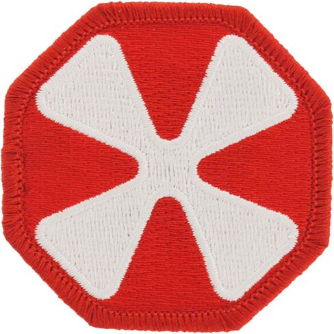 United States Army Armies Patch, 3rd Army Full Color, with Iron-On Adhesive in Kuwait