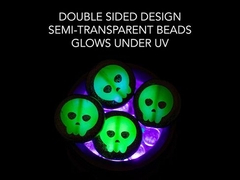 25 pcs Faceted Fire Polished Pressed Czech Glass Beads 8mm (0.32in), 80130 Uranium Transparent Yellow in Kuwait