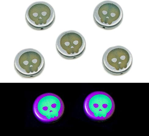 25 pcs Faceted Fire Polished Pressed Czech Glass Beads 8mm (0.32in), 80130 Uranium Transparent Yellow in Kuwait