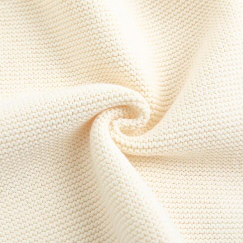 Curipeer Toddler Girl Cardigan Baby Knit Sweater Long Sleeve Button Closure with Pockets in Kuwait