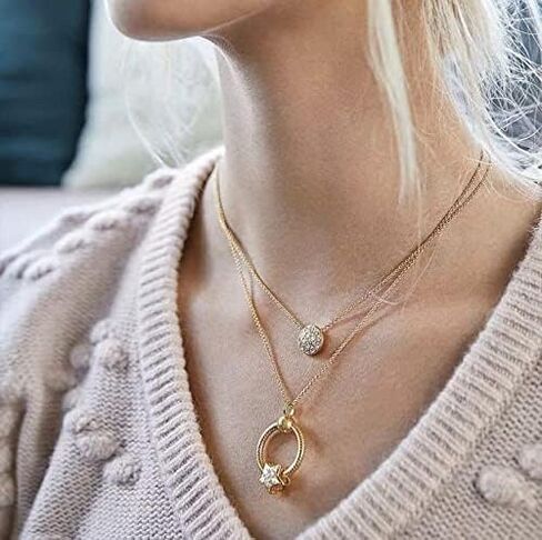 Bolenvi Moments O Charm Carrier Pendant - Authentic 925 Sterling Silver Charm Carrier for Beads & Necklaces in Saudi Arabia
