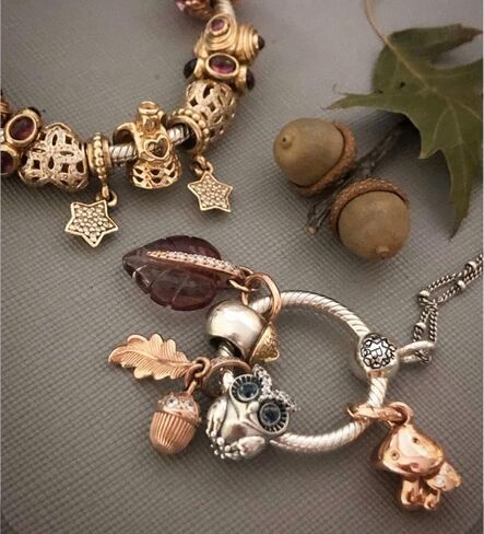 Bolenvi Moments O Charm Carrier Pendant - Authentic 925 Sterling Silver Charm Carrier for Beads & Necklaces in Saudi Arabia