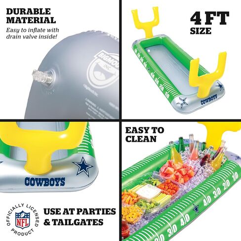 BigMouth Dallas Cowboys NFL Fan Gear Outdoor Toys, Officially Licensed in Saudi Arabia