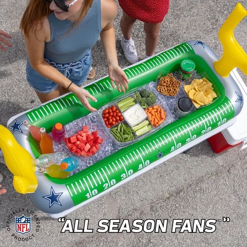 BigMouth Dallas Cowboys NFL Fan Gear Outdoor Toys, Officially Licensed in Saudi Arabia