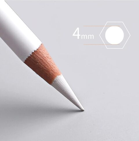 رسم تسليط الضوء على قلم رصاص القلم القلم الفحم الأبيض رسم قلم رصاص لوحة خاصة الفحم الأبيض 12 جهاز كمبيوتر (قلم رصاص الفحم الأبيض) in Saudi Arabia