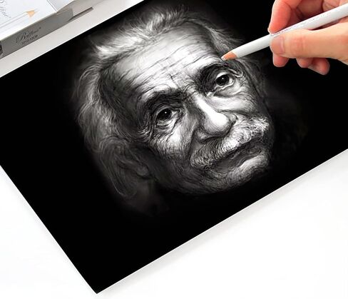 رسم تسليط الضوء على قلم رصاص القلم القلم الفحم الأبيض رسم قلم رصاص لوحة خاصة الفحم الأبيض 12 جهاز كمبيوتر (قلم رصاص الفحم الأبيض) in Saudi Arabia