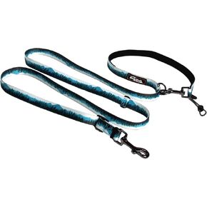 6in1 Multifunctional Dog Leash, Hands Free Dog Leash, Adjustable Length 6'7", Forest Print, (S/M)-Width 3/4", for Small and Medium Dog