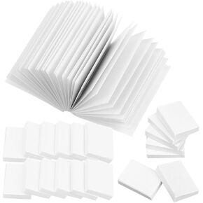50 Pcs Miniatures Blank Books,1:12 Scale Mini Blank Books Dollhouse Kit Mini Books Dollhouse Decoration Accessories Supplies Model for Christmas Pretend Play