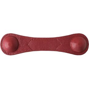 Weighted Bookmark - Leather Book Page Weight Book Weights Holder for Hands-Free Reading Paper Weights for Cookbooks Crafts Music Books (01 Red)