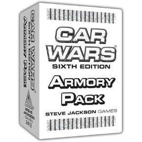 Steve Jackson Games Car Wars Armory Pack, Expansion Strategy Card Game, for 2 to 4 Players and Ages 10+