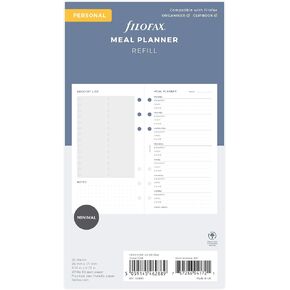 Filofax Personal Wellness Trackers Refill, 132688