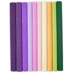 ورقة Sizzix Surfacez Crepe ، 12 "× 24" ، الصفاء ، 10 صفائح ، 664669 ، مقاس واحد ، متعدد الألوان in Kuwait