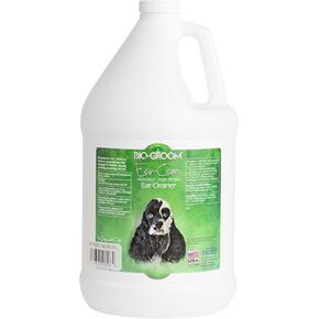 Bio-Groom Ear-Care Dog Ear Cleaner – Dog Ear Drops, Cruelty-Free, Made in USA, Gentle Wax Remover, Pet Ear Cleaner for Dogs and Cats – 1 Gallon
