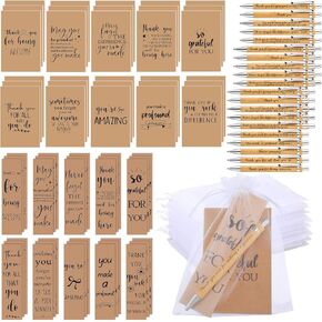 120 Pcs Bible Gifts Set Include 30 Bible Verses Bookmarks Christian Book Markers 30 Scripture Ballpoint Pens 30 Christian Notebooks 30 White Organza Bags for Women Men School Office (Inspiring)