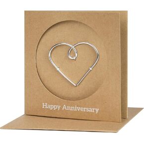 6 Year Anniversary Card Gifts, Iron 6th Anniversary Valentines For Him, Her, Wife, Husband, Couple, Women, Men, Happy 6 Year Tin Wedding Present, Gift For Traditional Wedding Keepsake