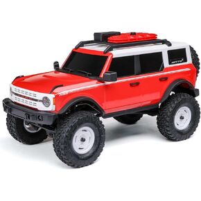 Axial RC Truck 1/24 SCX24 Ford Bronco 4X4 RTR Brushed Rock Crawler (Battery & Charger Included), White, AXI00006V2T4