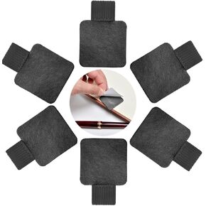 Cafurty Traveler's Notebook حامل القلم حلقة القلم لاصق مع شريط مرن للقرص ، المجلات ، القصاصات 6 ألوان