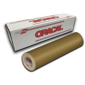 Oracal 651- 12" x 10ft - Gold Metallic 091