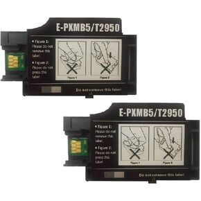 T2950 Maintenance Box T295000 Ink Remanufactured for Workforce WF-100 WF-100W WF 100 WF100 Inkjet Printer. 2 Pack