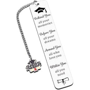Class of 2025 Graduation Bookmark 2025 Graduation Gifts for Him Her Middle School High School College Graduation Gifts Ideas Senior 2025 Gifts for Student Last Day of School Gifts for Teens Boys Girls