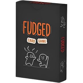 Fudged: A Fun & Strategic Card Game for Adults & Families | Party & Game Night Must-Have | Fast-Paced, Competitive Card Game for 2-6 Players
