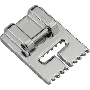 DREAMSTITCH 380622 7mm 9 Groove Pin Tuck Presser Foot for Babylock,Bernina,Brother,Elna,Janome,Juki,Kenmore,Necchi,Simplicity,Singer,Viking,White Sewing Machine - 7315W