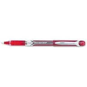Pilot : Precise Grip Stick Roller Ball Pen, Metallic Brl, Red Ink, Bold Point -:- Sold as 2 Packs of - 1 - / - Total of 2 Each