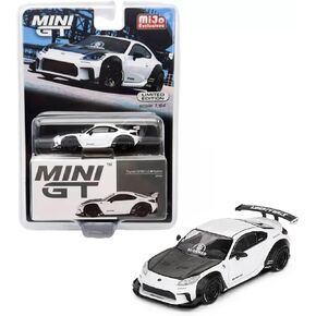 Collectibles Diecast Model Car Compatible with Mini GT 1:64 Toyota GR86 LB★Nation White Limited Edition MGT00769