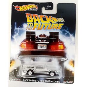 Hot Wheels Premium Back to The Future Time Machine - Real Riders