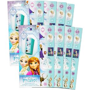 Disney FROZEN Stickers Party Favors - Bundle of 16 Sheets
