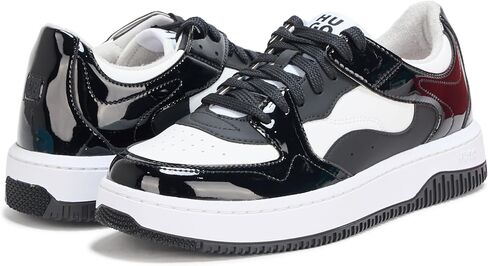 HUGO Men's Back Logo Lace Up Sneakers in Kuwait