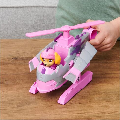Paw Patrol, Rescue Knights Skye Transforming Toy Car with Collectible Action Figure, Kids Toys for Ages 3 and up in Saudi Arabia