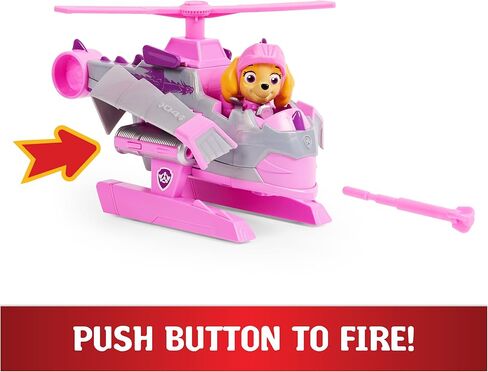 Paw Patrol, Rescue Knights Skye Transforming Toy Car with Collectible Action Figure, Kids Toys for Ages 3 and up in Saudi Arabia