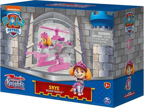 Paw Patrol, Rescue Knights Skye Transforming Toy Car with Collectible Action Figure, Kids Toys for Ages 3 and up in Saudi Arabia