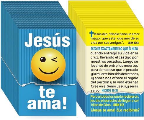 200 Pcs Spanish Gospel Tract Card Salvation Cards Pocket Holy Postcards Prayer Postcards Christian Inspirational Bible Verses for Christian Gifts Women Men(¿estás Listo?) in Kuwait