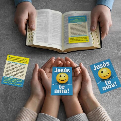 200 Pcs Spanish Gospel Tract Card Salvation Cards Pocket Holy Postcards Prayer Postcards Christian Inspirational Bible Verses for Christian Gifts Women Men(¿estás Listo?) in Kuwait