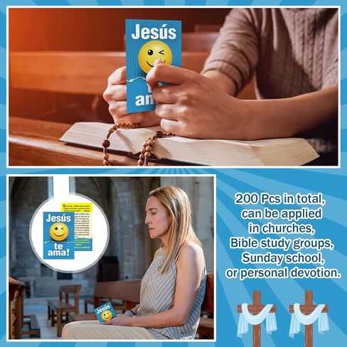 200 Pcs Spanish Gospel Tract Card Salvation Cards Pocket Holy Postcards Prayer Postcards Christian Inspirational Bible Verses for Christian Gifts Women Men(¿estás Listo?) in Kuwait