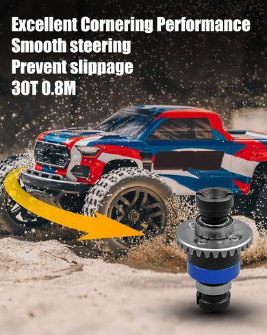 Assembled Differential 30T 0.8Mod V2 Fit for 1/18 ARRMA GROM Typhon in Kuwait