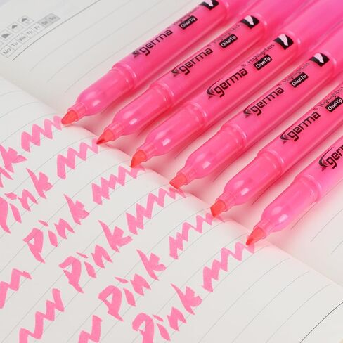 Highlighters 36 Pack ، ألوان زاهية زاهية وردية ، تجفيف سريع ، مثالي للطلاب البالغين الذين يسلطون في الفصل الدراسي والمدرسة والمكتب in Saudi Arabia