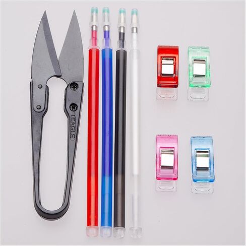 Acrylic Sewing Ruler Set，French Curve Pattern Rulers Kit for Tailors Designers Precision Pattern Making Guides Quilting and DIY Supplies (Ruler Set 4-15Pcs) in Kuwait